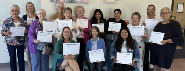 AAUW #ItsMyVoteBecuase Signs